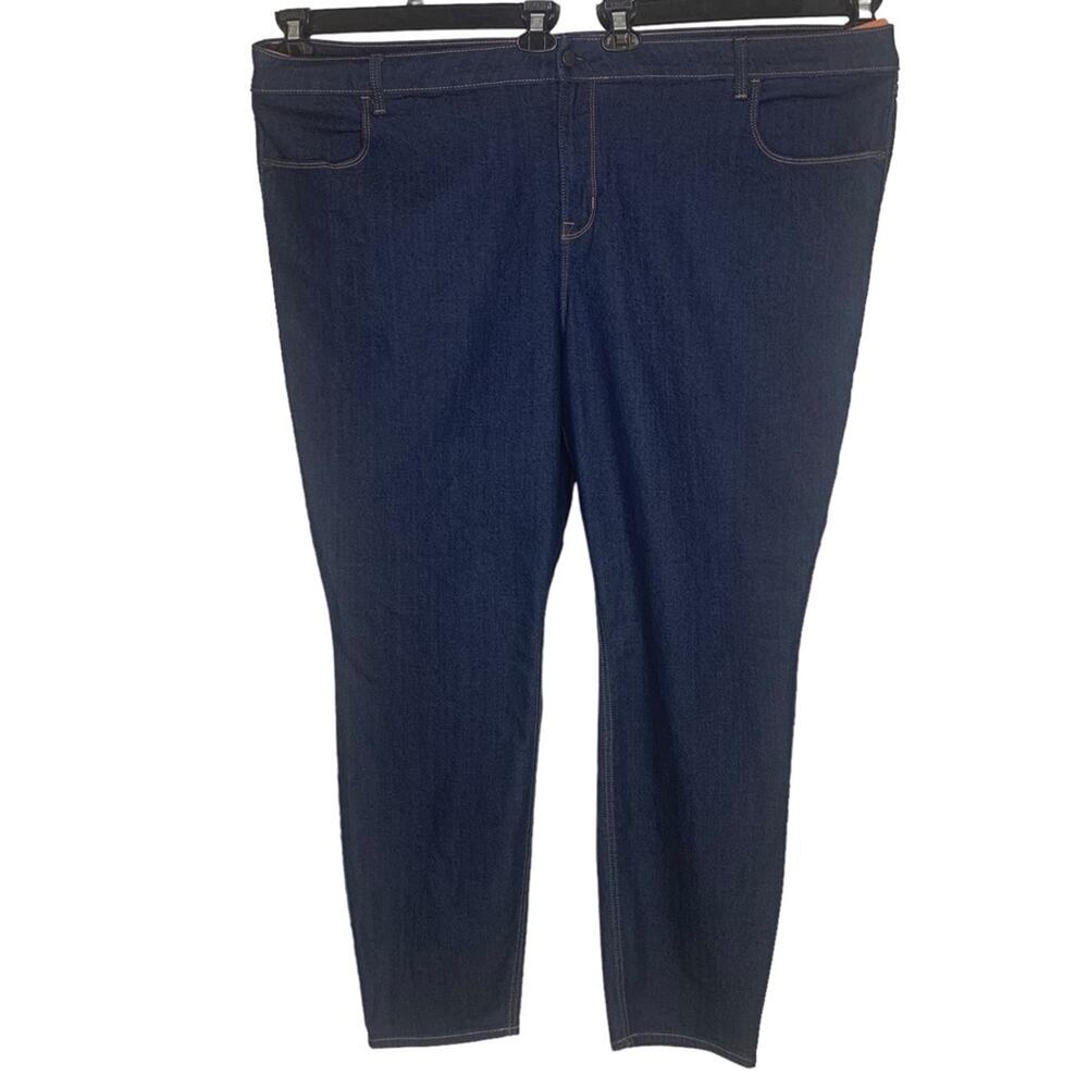 Old Navy NWOT Jeans Blue Super Skinny Mid-Rise Size 28 Plus Long